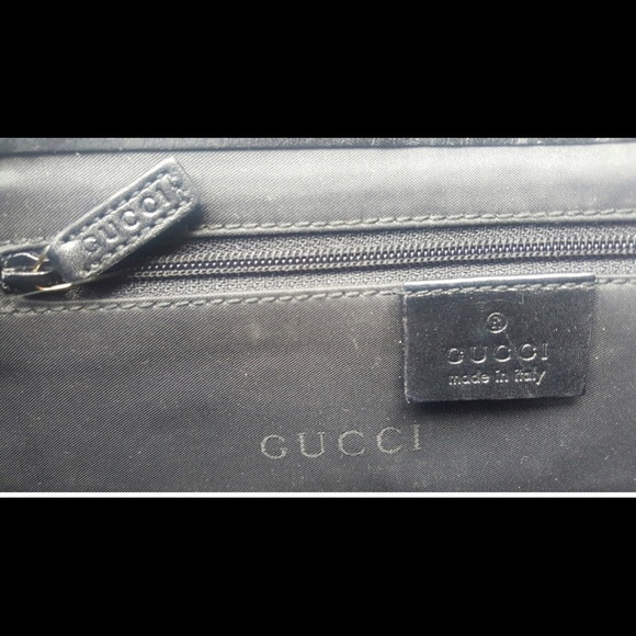 GUCCI TOM FORD Black Suede Flap Med Bag Chain RARE - Picture 7 of 13